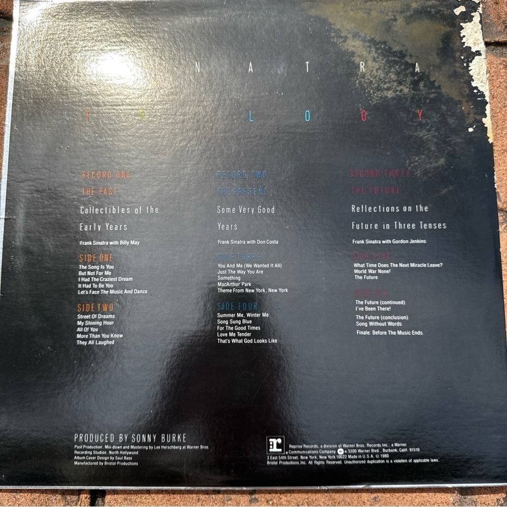 Frank Sinatra - Sinatra Trilogy 12" Vinyl LP Album Record X3 Box Set - Picture 7 of 7